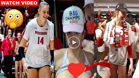 wisconsin volleyball leaked full|When you the Wisconsin volleyball team for the first time